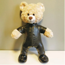 Suit & Booted bear with chest zip