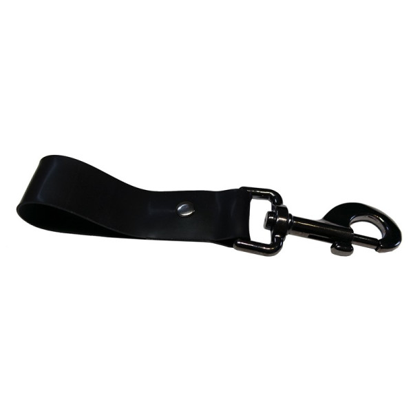 Belt clasp with loop