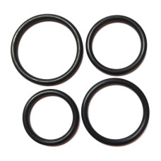 Rubber Cock ring set (pack of 4) 