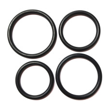 Rubber Cock ring set (pack of 4) Rubber Cock ring set (pack of 4)
