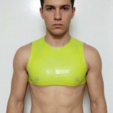 34" translucent neon yellow Crop Top 34" translucent neon yellow Crop Top