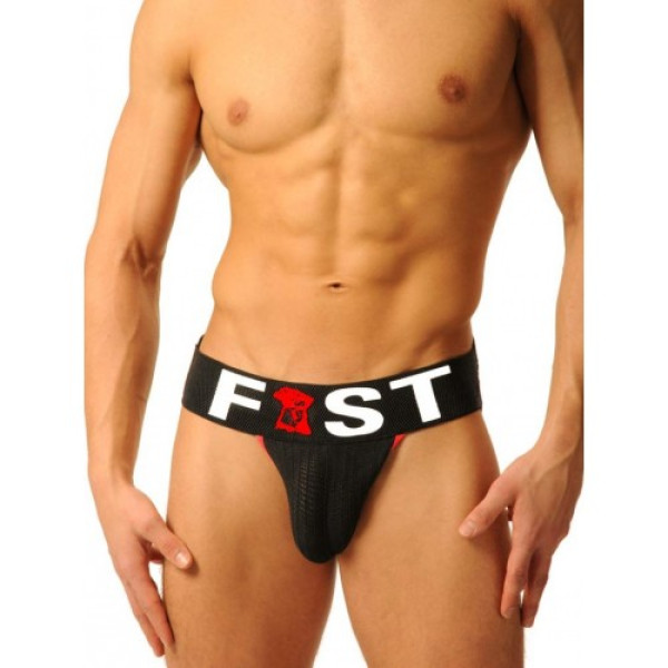 Fist logo Jock - black Fist logo Jock - black