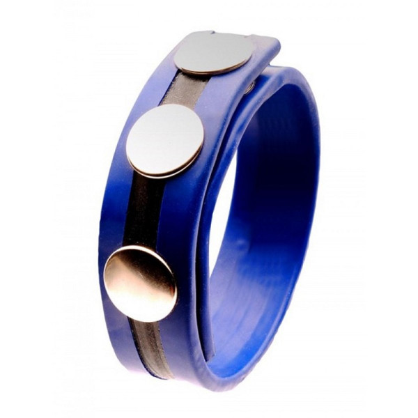 RUBBER COCK STRAP • BLUE