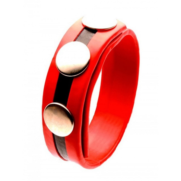 RUBBER COCK STRAP • RED