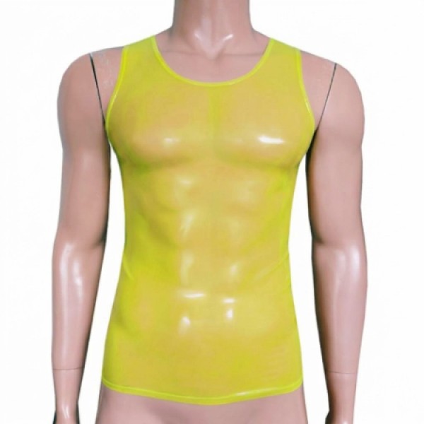Translucent Neon Yellow Vest